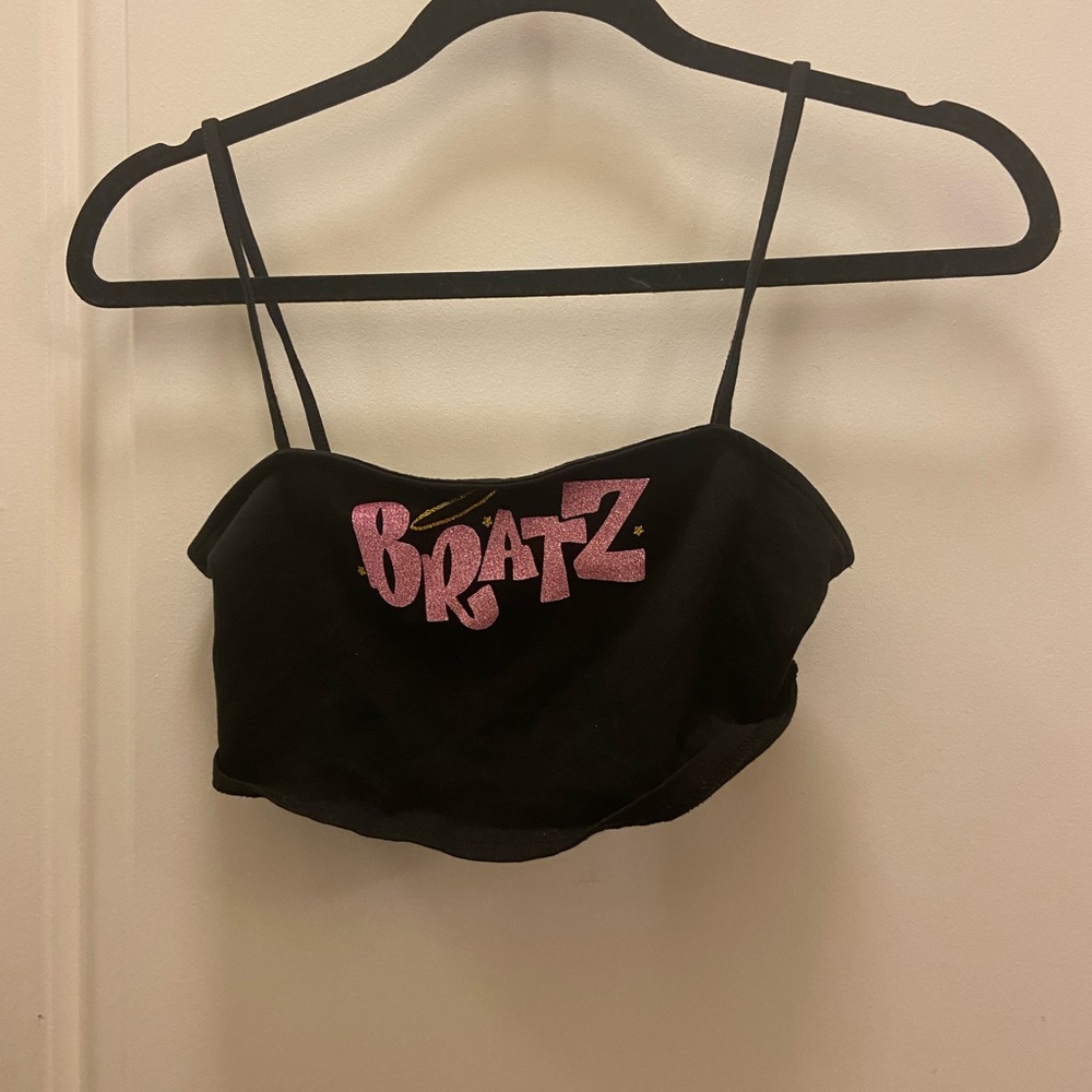 Bratz Bandeau Cropped Spaghetti Strap Top | Divided